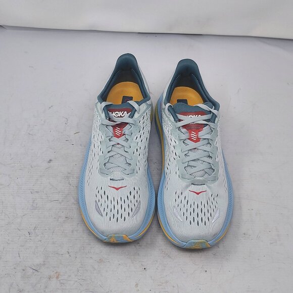 HOKA ONE ONE Blue Yellow Mens Kawana Sneaker - Picture 8 of 10